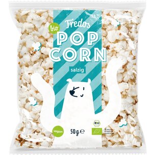 Fredos Bio-Popcorn, salzig