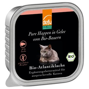 Katze Pure Happen in Gelee Bio-Atlantiklachs
