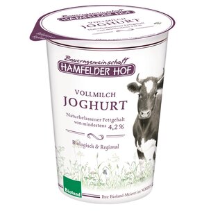 Hamfelder Hof Joghurt natur, mind. 4,2 %