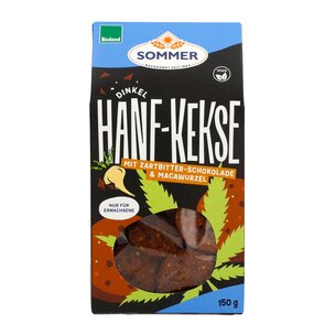 Dinkel Hanf-Kekse mit  Schokolade & Macawurzel