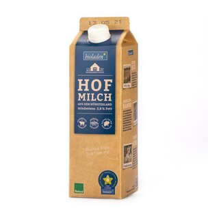 Hofmilch 3,8%, Karton