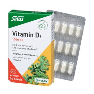 Vitamin D3 1000 I.E. Kapseln, 30 Kps