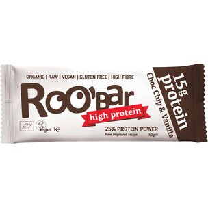 Roobar Protein Choco Chip and Vanilla 60g