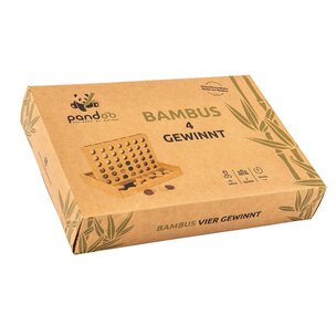 pandoo Bambus Spiel: 4 Gewinnt