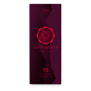Virgin Cacao Schokolade Chili