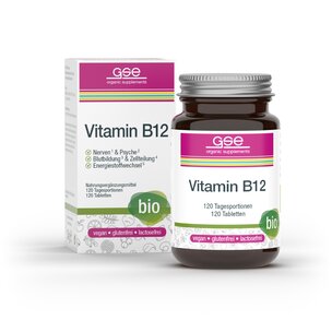 Vitamin B12 Compact (Bio), 120 Tabl. à 280 mg