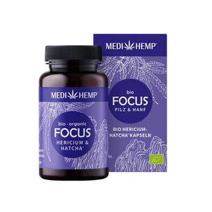 MEDIHEMP Bio FOCUS Hericium-HATCHA® Kapseln