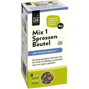 Sprossenbeutel Bio Mix1 - Die Lebendigen, 80g 