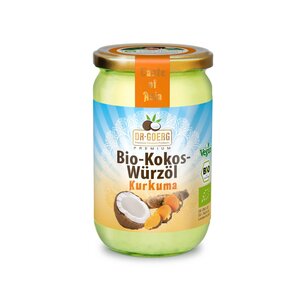 Premium Bio-Kokos-Würzöl Kurkuma