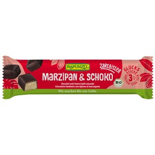 Glücksstücke Marzipan & Schoko Zartbitter