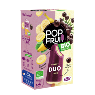 Duo Acai Banana POP FRUIT Organic