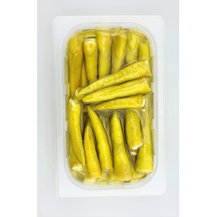 Bio Grüne Peperoni gefüllt mit Frischkäse 1.000 g GV-Schale 1/4 Gastro-Norm 