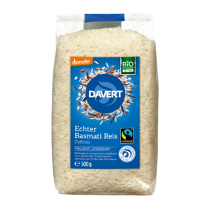 demeter Echter Basmati Reis weiß Fairtrade 500g