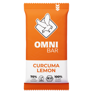 OMNIbar Curcuma Lemon - BIO Haferriegel