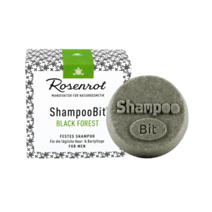 festes ShampooBit® MEN Black Forest - 60g - in Schachtel