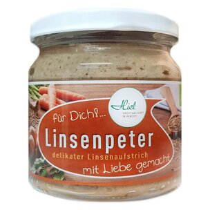 Linsenpeter - delikater Linsenaufstrich
