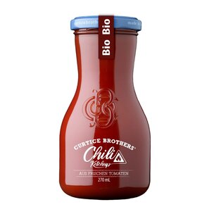 Curtice Brothers Bio Tomaten Ketchup mit Chili Pulver