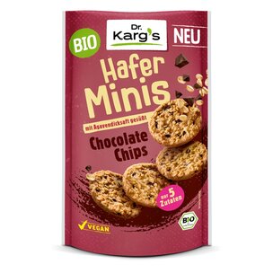 Glutenfreie Bio Hafer Minis Chocolate Chips