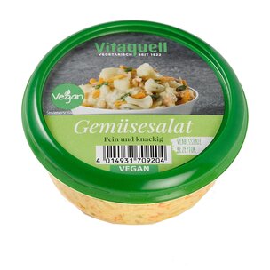 Gemüse-Salat, vegan