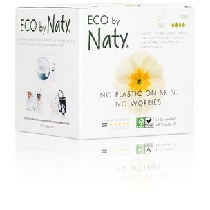 Eco by Naty öko. Damenbinden Super 13 Stück