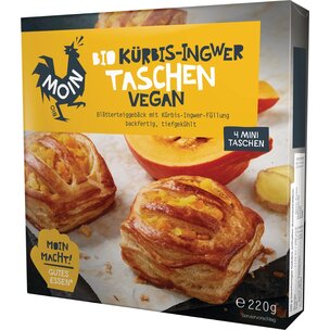Bio Kürbis-Ingwer Tasche Vegan