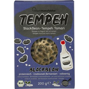 BlackBean-Tempeh Tamari