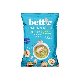 Reis-Chips Chia & Quinoa, Bio, Bett’r, 60g