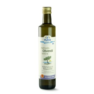 MANI natives Olivenöl extra, Kalamata g.U., bio