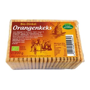 Bio-Dinkel-Orangen-Keks