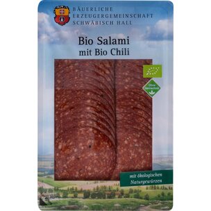 Bio Salami mit Bio Chili