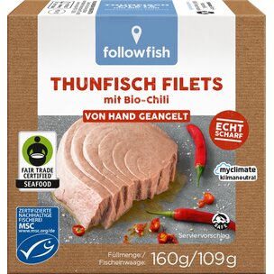 Thunfisch Filets mit Bio-Chili