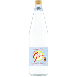 La Gioia - Quelle der Freude, natürliches Mineralwasser, absolut leicht. 