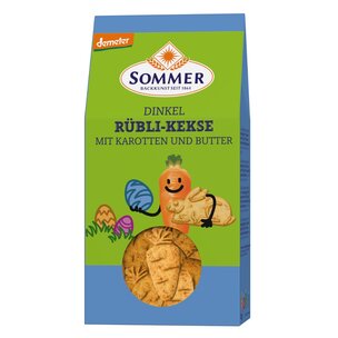 Demeter Rübli-Kekse mit Karotten und Butter