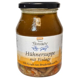 Demeter Hühnersuppe mit Einlage 0,45l