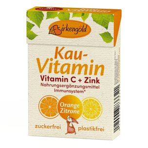 Birkengold Natur Kau-Vitamin C + Zink