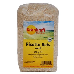 Risotto Reis weiß