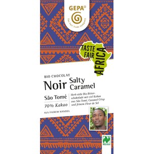 Bio Chocolat Noir Salty Caramel NL