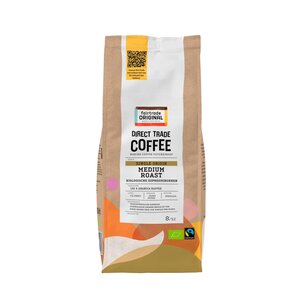 Direct Trade Coffee, Espressobohnen, Medium Roast, FT, Bio, 500g