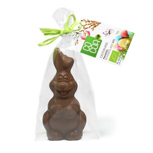 Cocoa Osterhase in Erdbeer Choc - raw & vegan