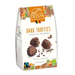 Dark truffles 72% cacao 100g