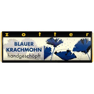 Schoko-Mini Blauer Krachmohn