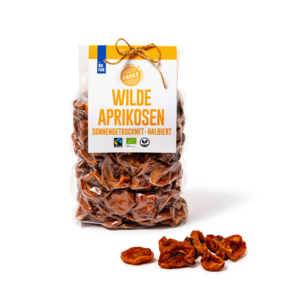 Wilde Aprikosenhälften getrocknet, Bio & Fairtrade, 1kg