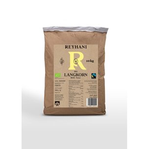 Reyhani Bio Fairtrade Langkorn Natur 10kg