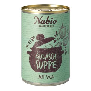 Nabio Eintopf Gulasch Suppe vegan
