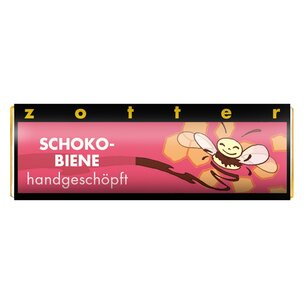 Schoko-Mini Schokobiene mit Honigblättchen