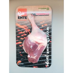 Eiermacher Bio-Entenkeule frisch 1 Stk. Flat Skin