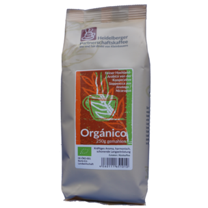 Organico 250g gemahlen - HD Partnerschaftskaffee