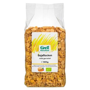 Sojaflocken mild geröstet