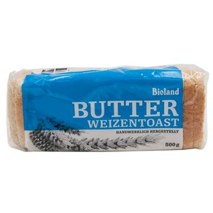 Bio Weizen Butter Toast