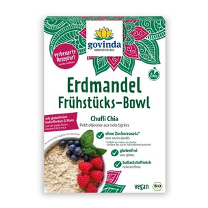 Erdmandel Frühstücks-Bowl